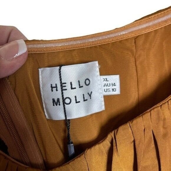 HELLO Molly SKY CHILD MAXI DRESS CHOCOLATE  Women’s Size XL - Picture 5 of 11